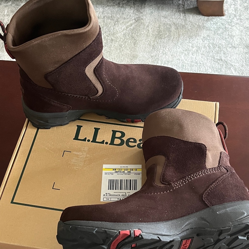 L.L. Bean Men’s Dark Brown Outdoor Boots
